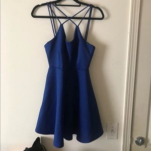 Blue Mini Dress
